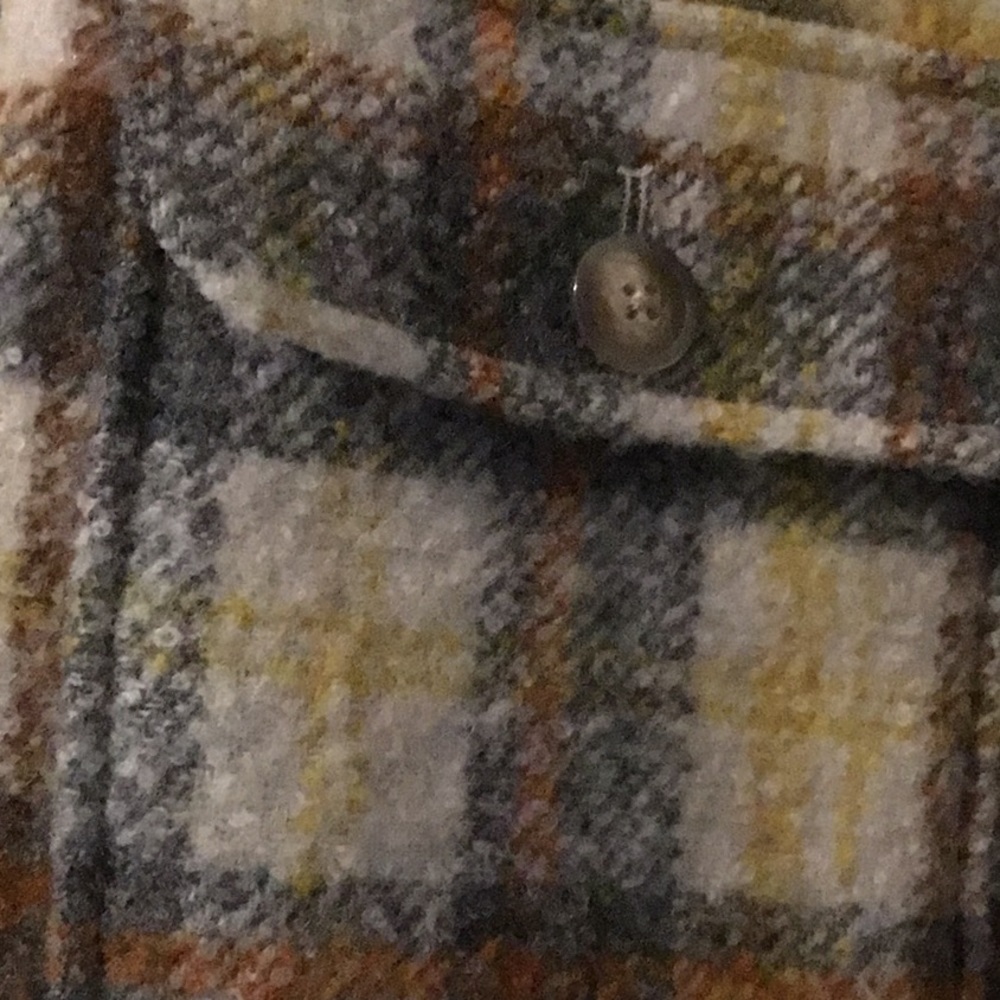 GAP Cropped cuffed shirt jacket - Picture 3 of 5